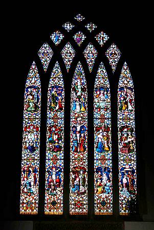 Bampton - Detail of Tracery
